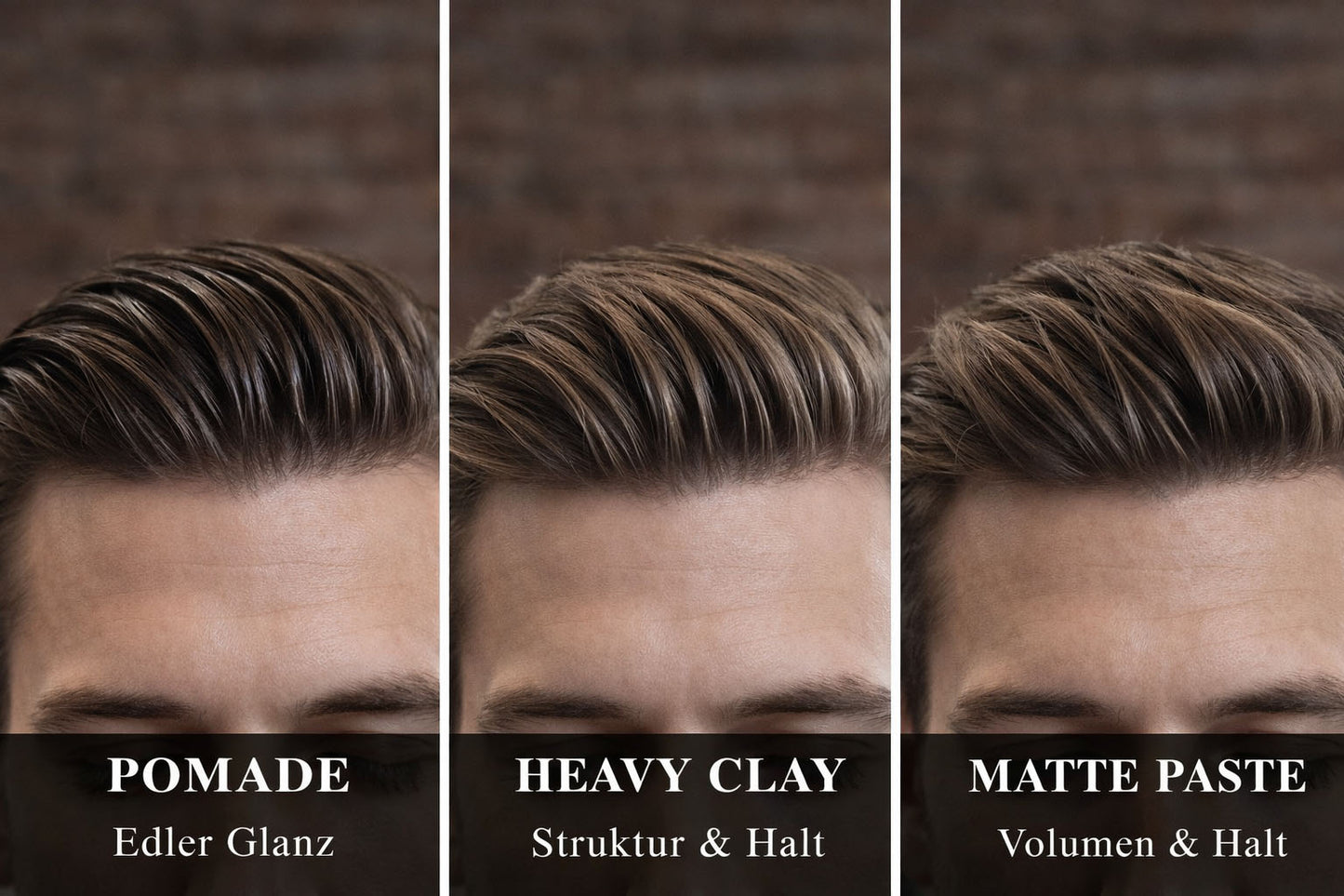 Heavy Clay – Halt & Struktur - Mittel bis dichtes Haar