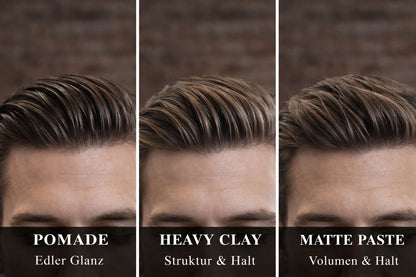 Heavy Clay – Halt & Struktur - Mittel bis dichtes Haar
