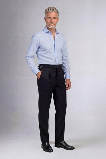 Wollhose mit Side Adjusters – Schwarz