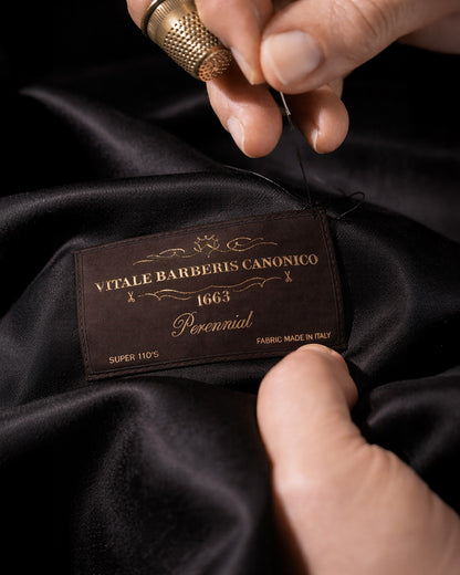 Signature Navy Herringbone mit Side Adjusters