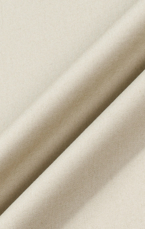 Italienische Schurwolle der Wollhose mit Side Adjusters in Beige