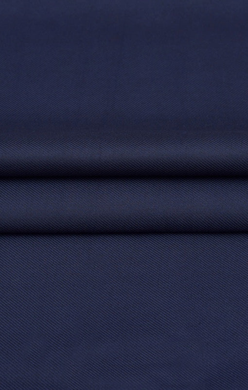 Italienische Schurwolle der Wollhose mit Side Adjusters in Navy