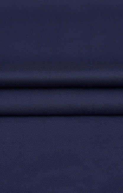 Italienische Schurwolle der Wollhose mit Side Adjusters in Navy