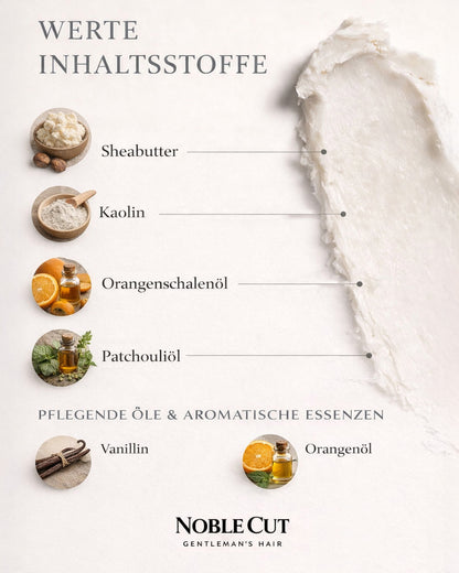 Ausgewählte Inhaltsstoffe der Noble Cut Matte Paste