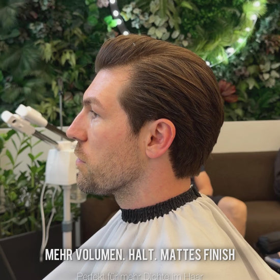 Gestylte Männerfrisur mit Noble Cut Matte Paste