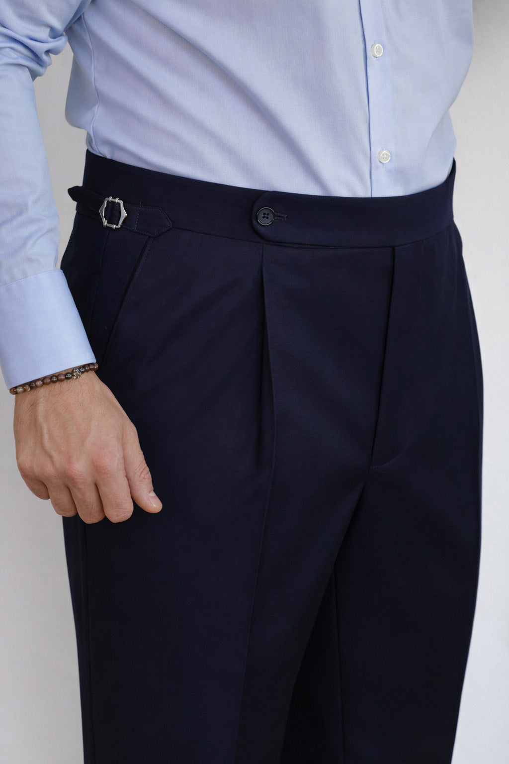 Side Adjusters Detail an Wollhose für Herren